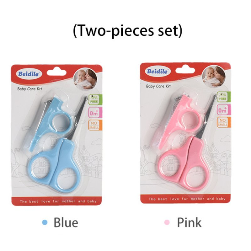 Premium Baby Nail Clippers Set with Ergonomic Long Handle