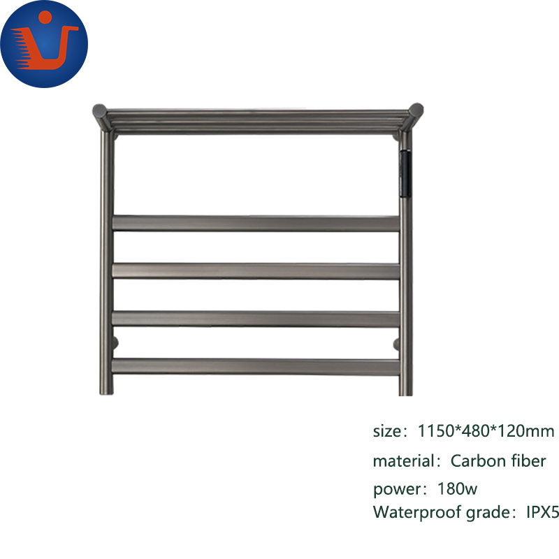 Bathroom Accessories Quality Assurance 304 Stainless Steel Bathroom Set Electric Towel Rack Heated Towel Warmer Hotel Advanced Facilities Fitting