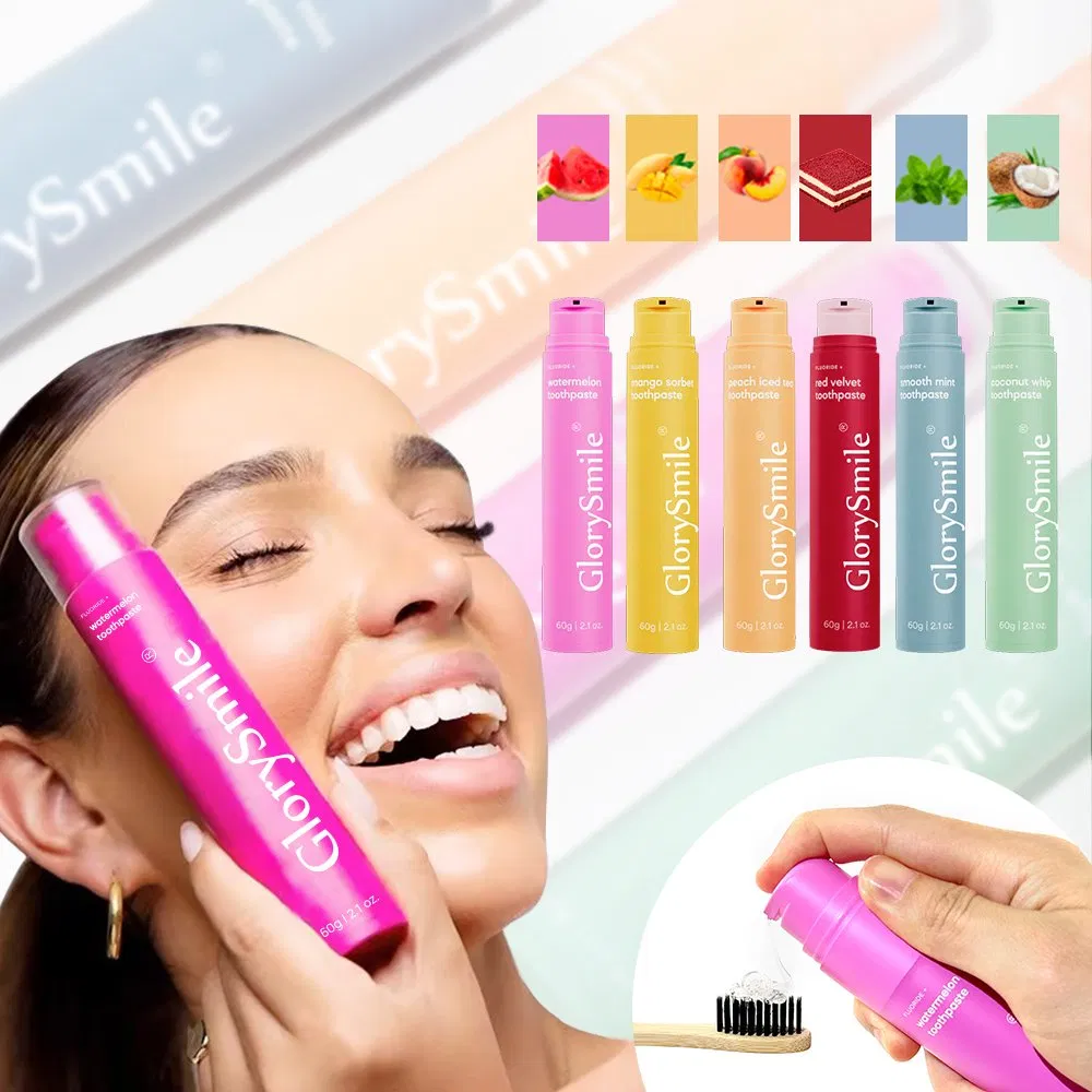 Glorysmile 60g Fruit Flavoured Toothpaste Remove Bad Breath Banana Toothpaste for Smoker