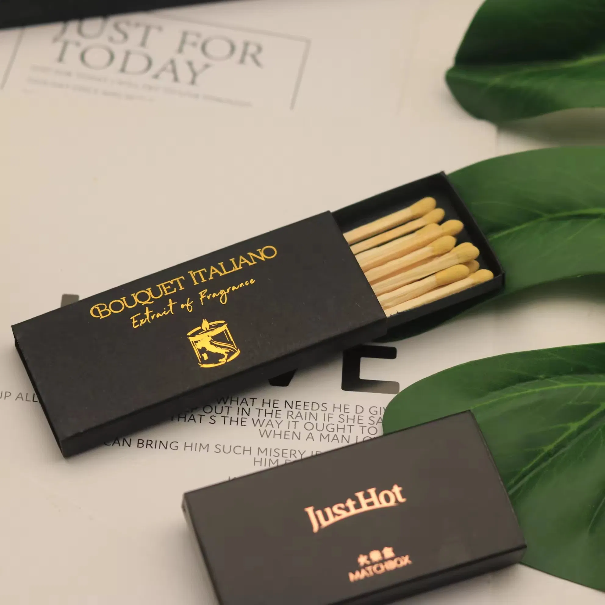 Colorful Candle Matches Advertising Hotel Custom Matchbox Wholesale Large Household Company Gifts Matches