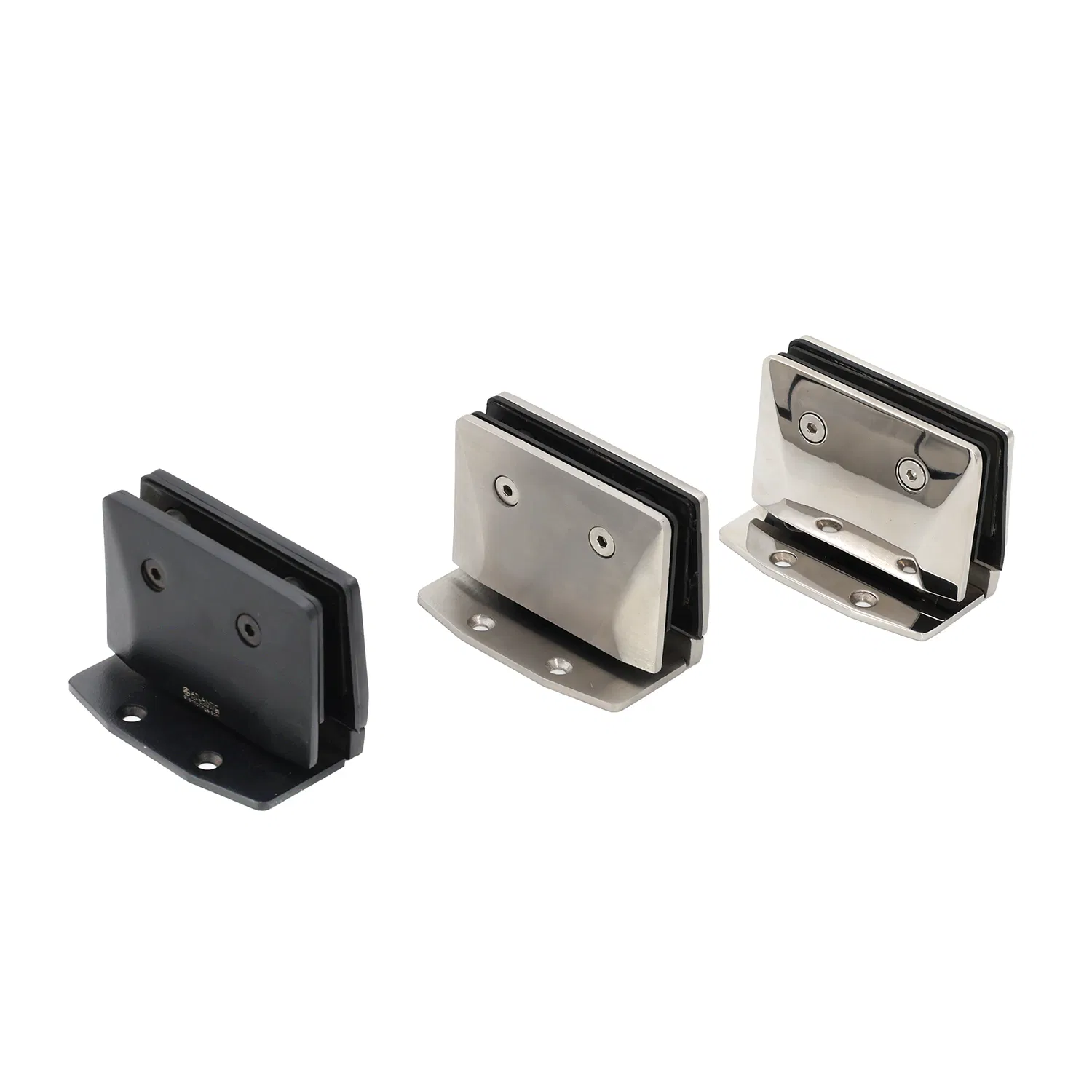 Hydraulic Buffer Glass Soft Closed Door Shower Hinges Are Cast