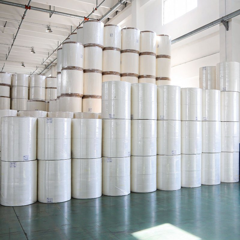 White Virgin Pulp Jumbo Roll Raw Materials for Converting and Making Napkin, Toilet, Facial Tissue and Paper Towel