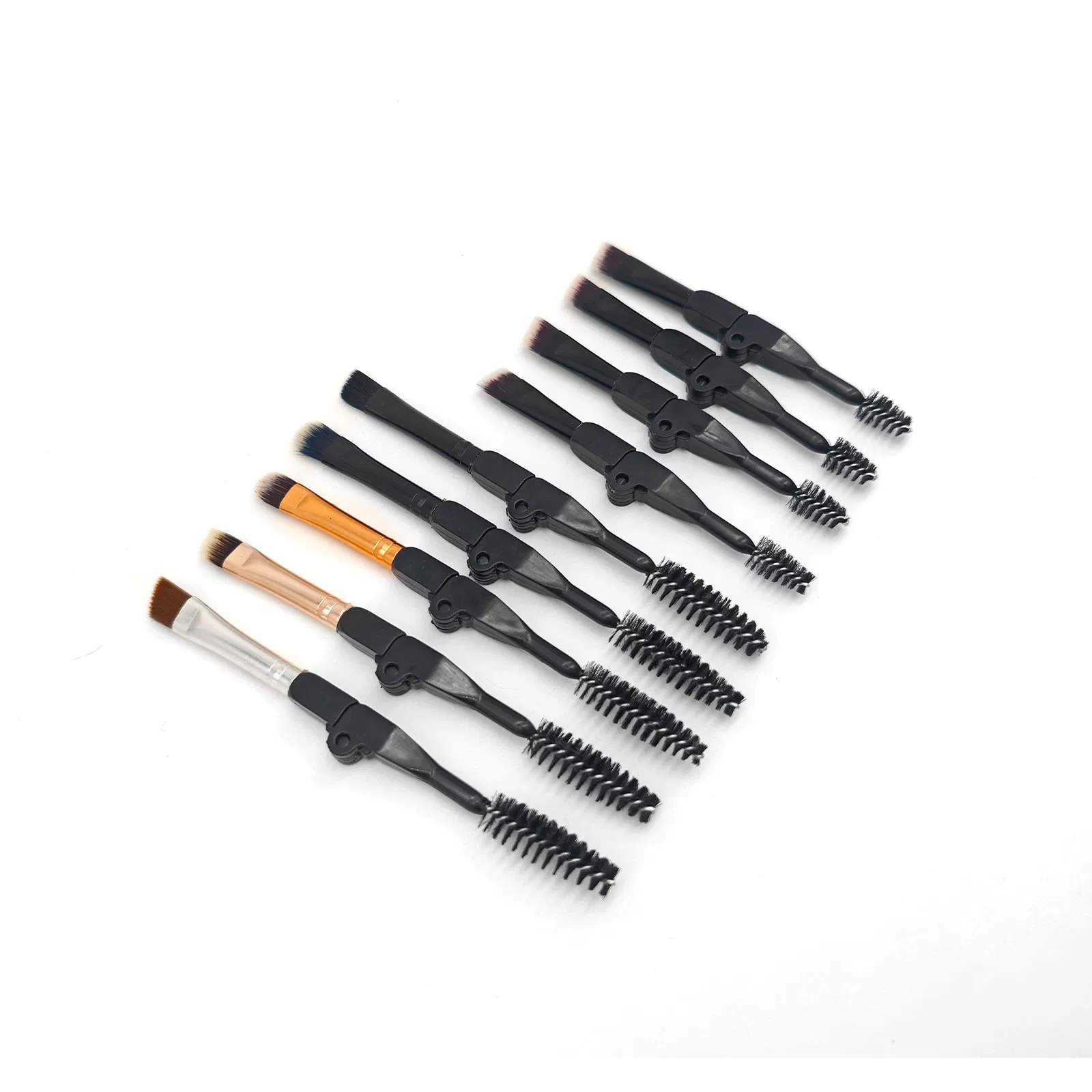 2 in 1 Eye Lash Eyebrow Lip Brushes Eyeshadow Eyelash Eyeliner Makeup Brush