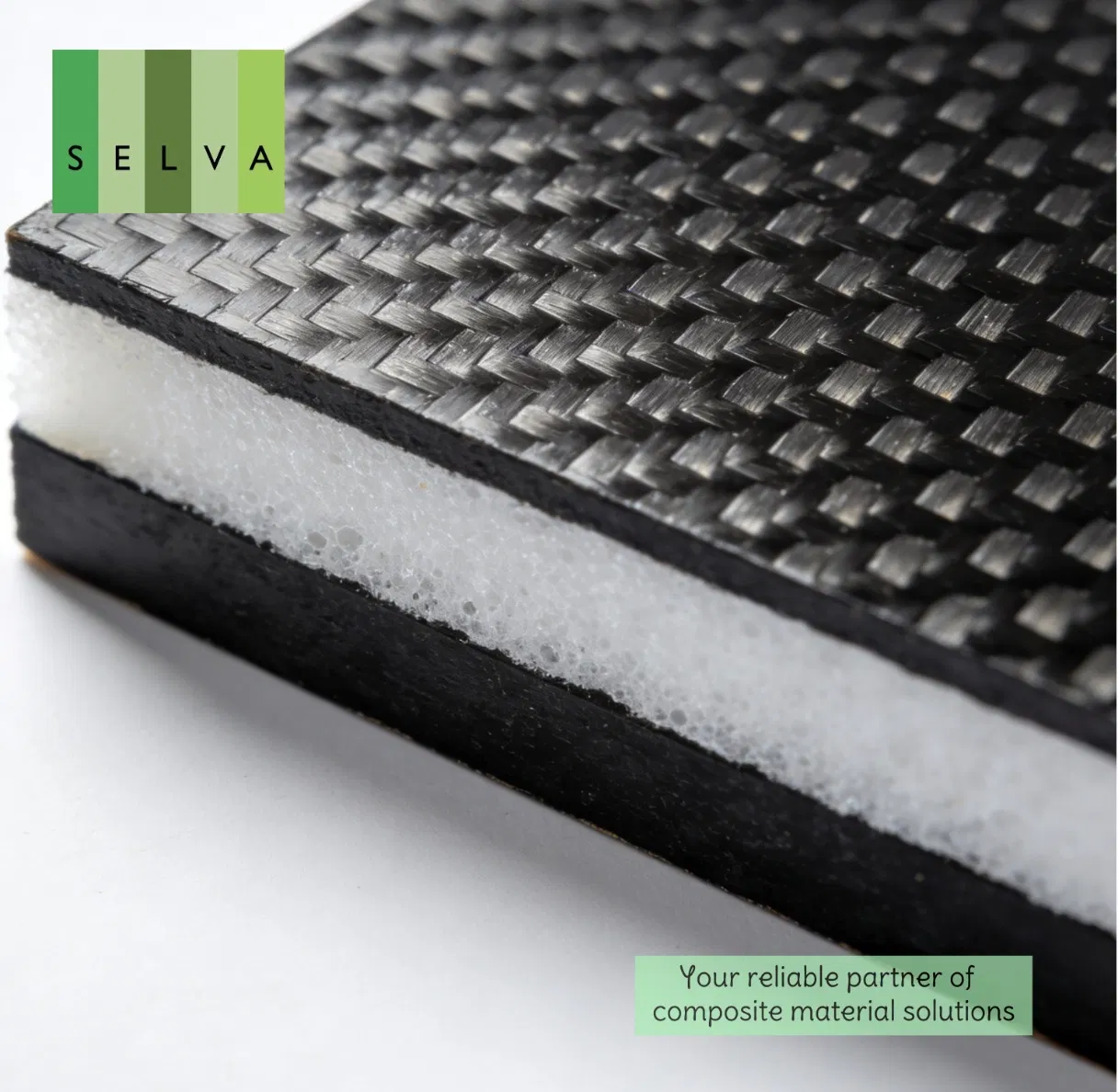 High-Performance Carbon Fiber Sandwich Panel with Pet Foam Core