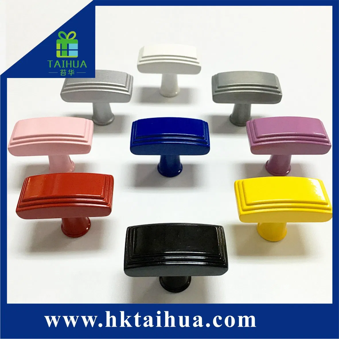 Wholesale Colorful Zinc Alloy Knob Cabinet Knob Pull Handle