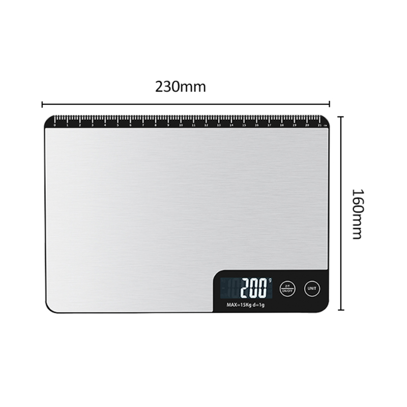 Кухонные весы Santwell KS-29H, 15 кг, LCD дисплей