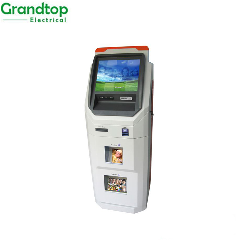 Money Deposit and Withdraw Wireless Bank ATM Kiosk
