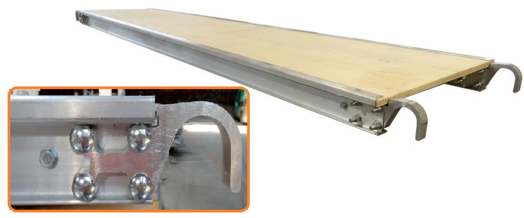 Aluminum Scaffolding Plywood Walking Board