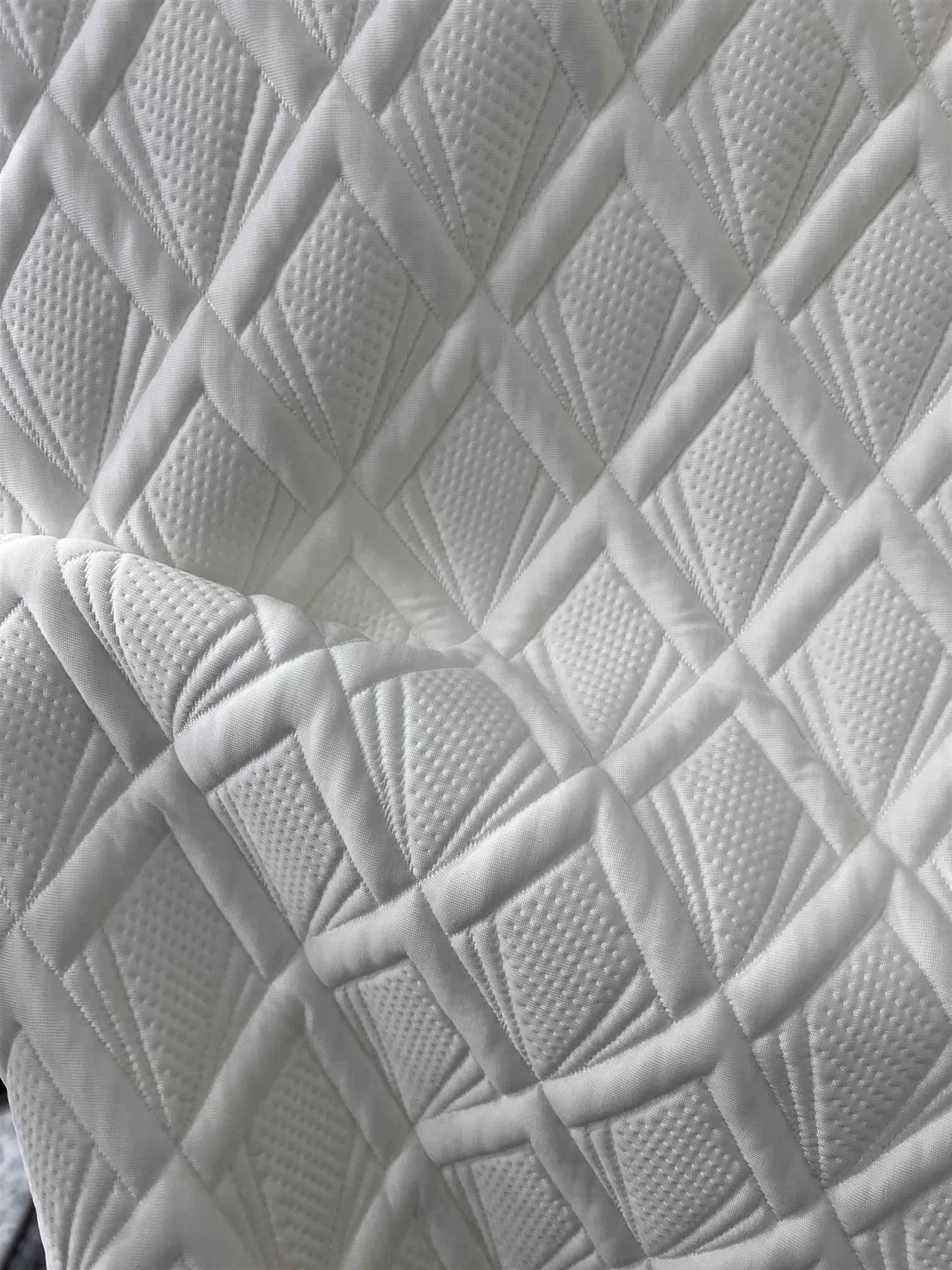 Mattress Polyester Cotton Ticking Jacquard Knitted Fabric 180-450gsm Available