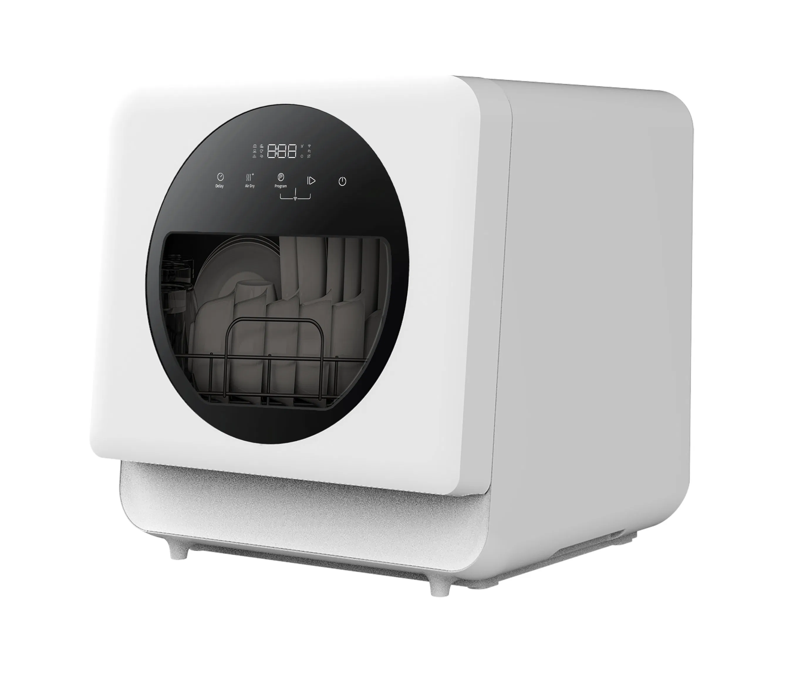 Mini Portable Countertop Dishwasher Kitchen Small Size Dish Washer Machine