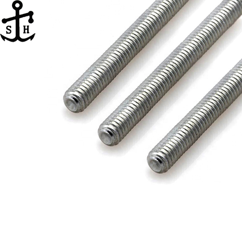 High Tensile Fastener Galvanized Stainless Steel Nut Bolt Thread Rod