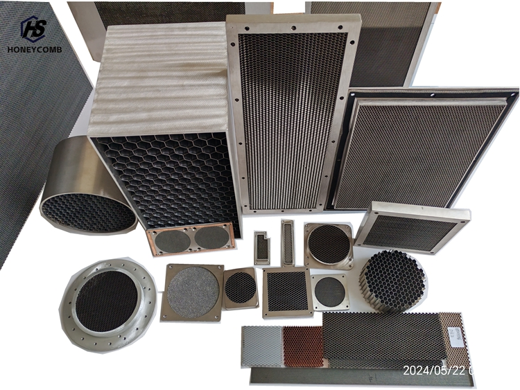 Various Honeycomb Panel for EMI Shielding and Air Flow