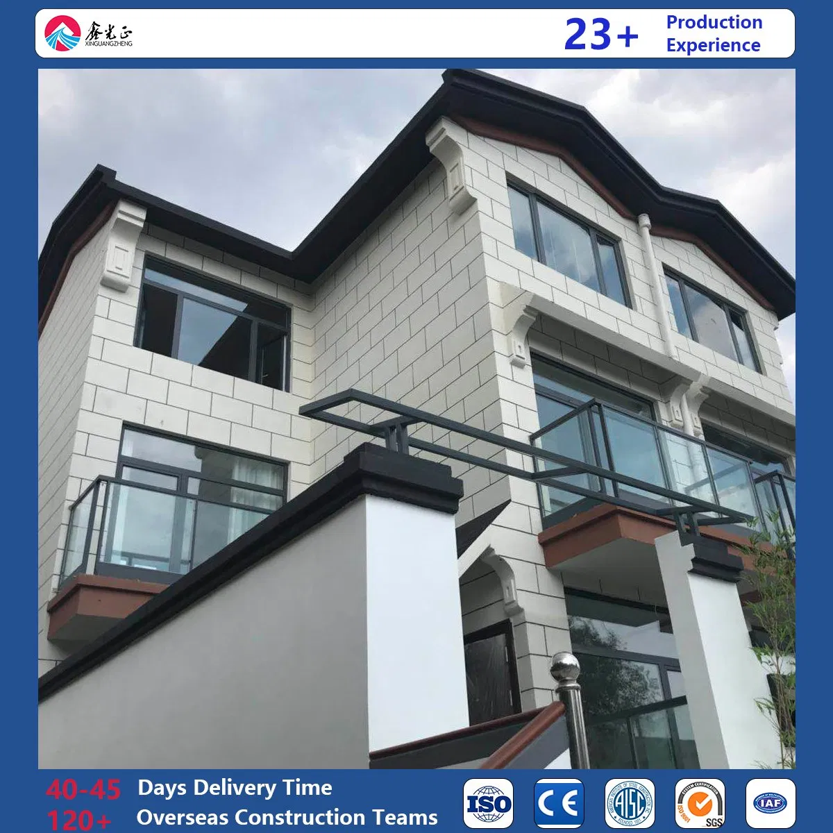 Prefabricated Steel Structure Villas Can Be Customized