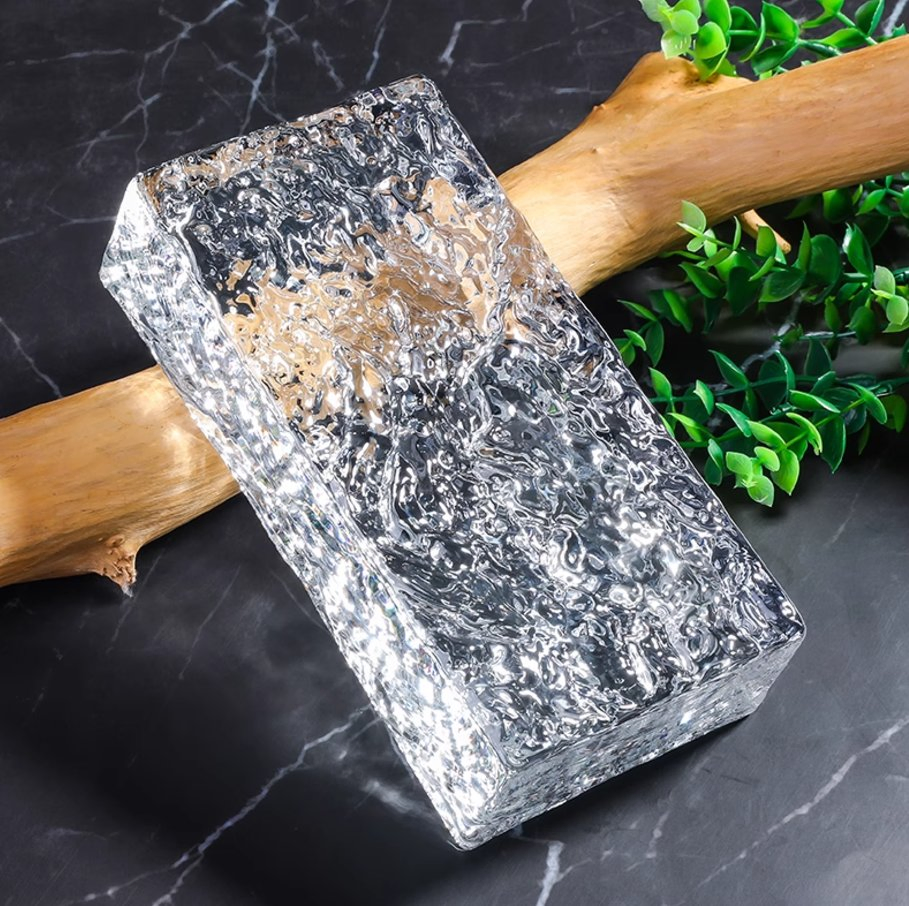Premium Crystal Glass Brick for Elegant Home Decor and Design/Transparent Solid Glass Brick