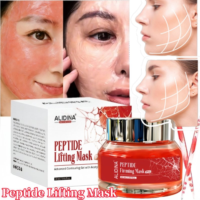 Private Logo Peptide Lifting Mask Instant Firming & Visible Lift V Face Line Carving Skin Tightening Anti Aging Gel Mask