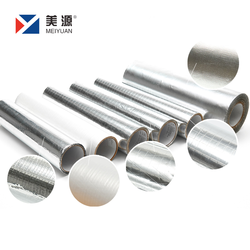 Building Materials Wholesale Flame Retardant Glass Fibre Aluminum Foil Reflective Insulation Facing