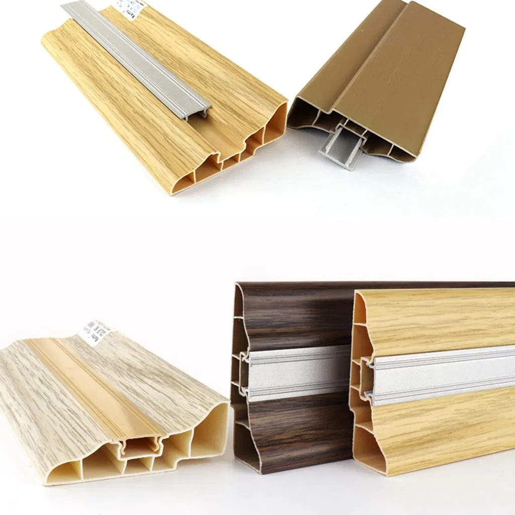 Rt-P62-a-PA, Wholesale Hard PVC Skirting Ceiling and Plastic Skirting Board for Indoor Fooring
