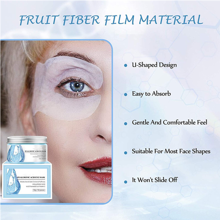 OEM/ODM Hyaluronic Acid Eye Mask Moisturizing Circle Eye Mask Patches
