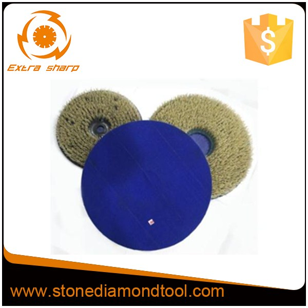 Абразивная щетка круглая античная для гранита