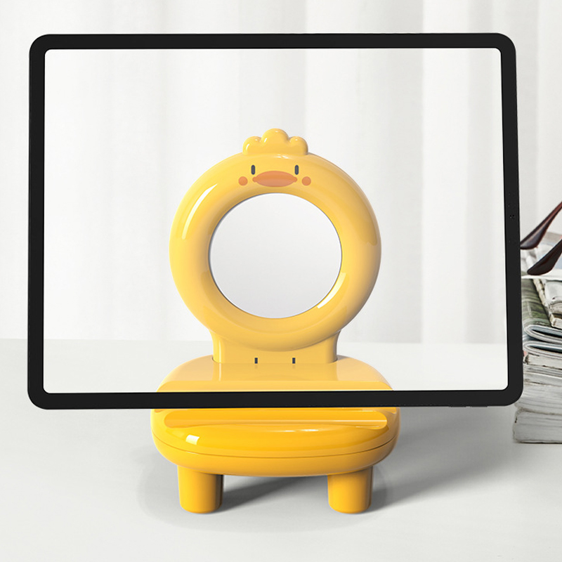 Phone Chair Stand Holder with Mirror for Mobile Phone Cute Gifts