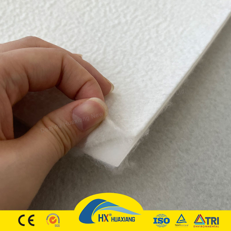 Impermeable Geocomposite Geomembrane with Nonwoven Geotextile Composite for Water Conservancy