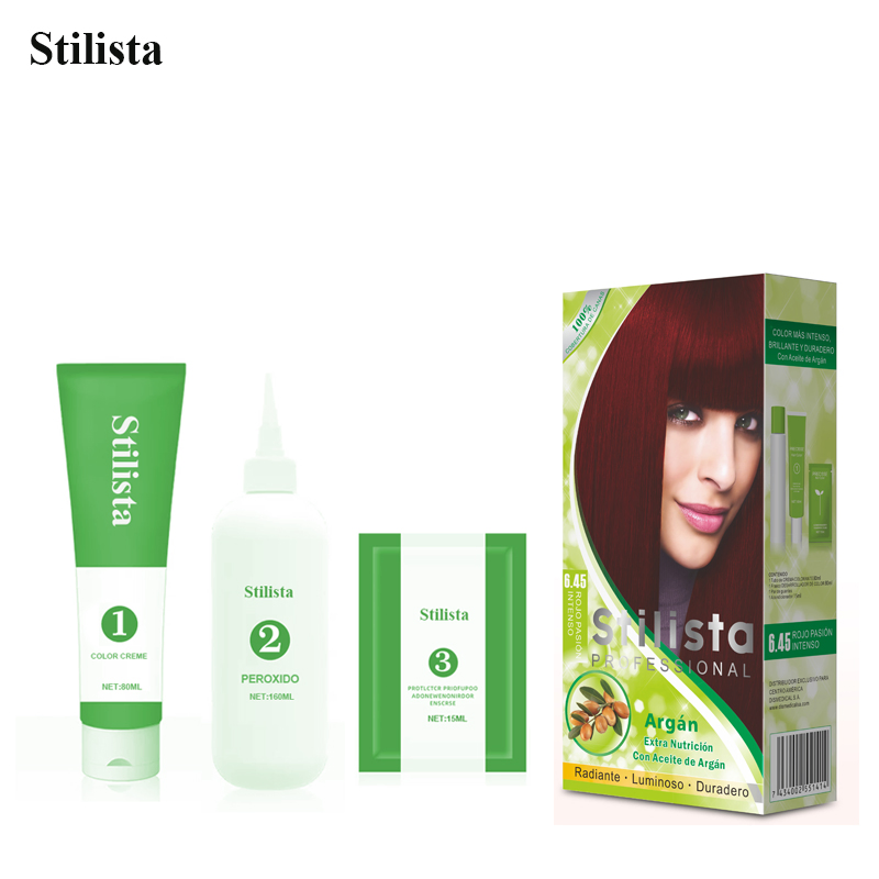 80ml Permanent Hair Dye Cream Home Use Hair Color Kit
