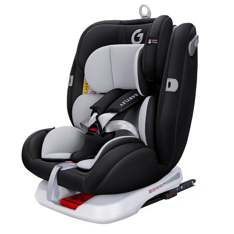 360 Degree Rotation Isofix Hard Interface Children′ S Car Safety Sea