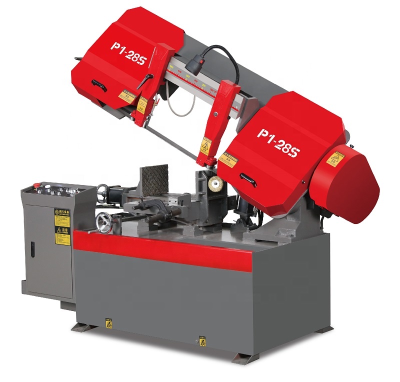 Ленточнопильный станок по металлу горизонтальный автоматический для бруса
