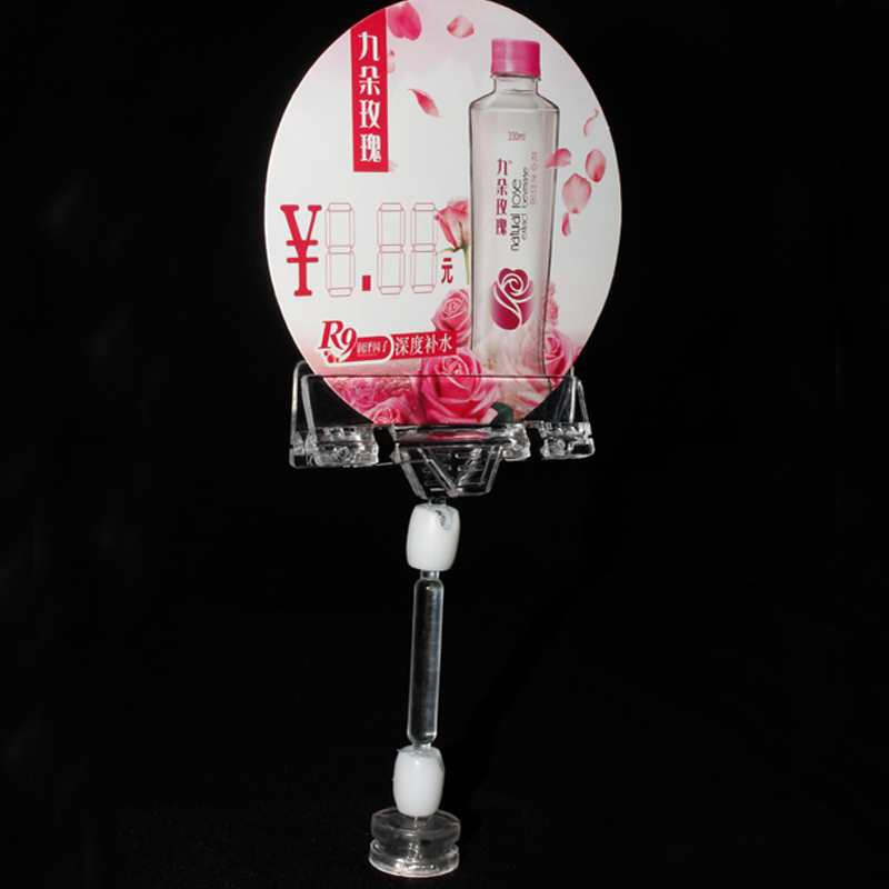 Transparent Magnetic Paper Pop Clips Holder Supermarket Price Clips