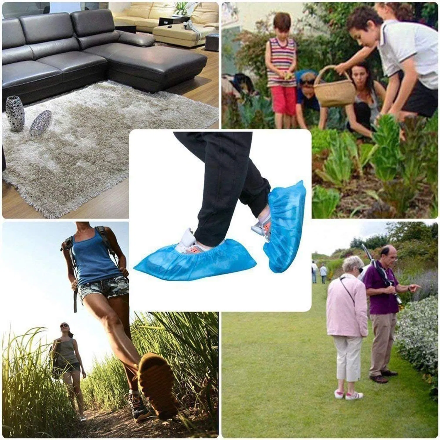 Disposable Medical Non-Woven Surgical Non Skid Shoe Cover