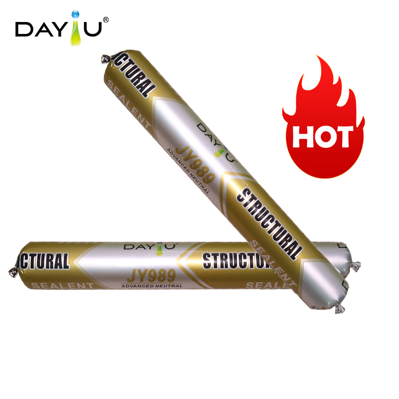 High-Performance Sausage/Chunky Structural Silicone Sealant for Glass Curtain Wall, Aluminum Panel, Ssg Neutral Cure, Weatherproof