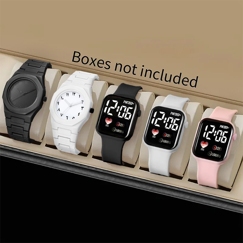 Teenager's Watch Gift Set Sports Cartoon Cute Girl Couple