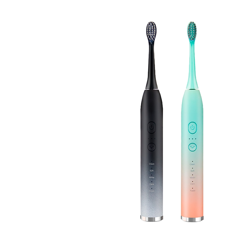 Deep Cleaning USB Charging Waterproof Sonic Vibration Adult Electric Toothbrush