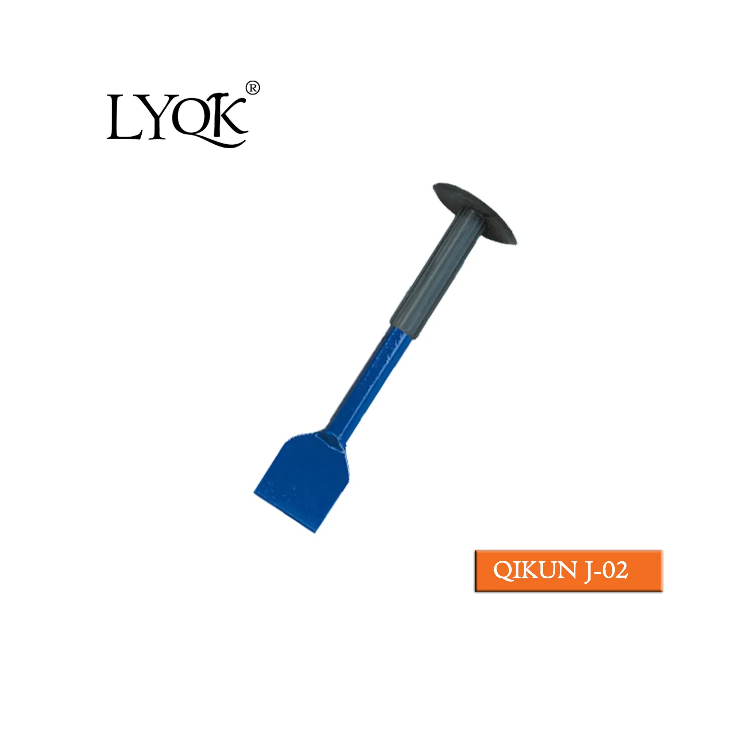 Долото холодное J-01 с двухцветной противоскользящей рукояткой