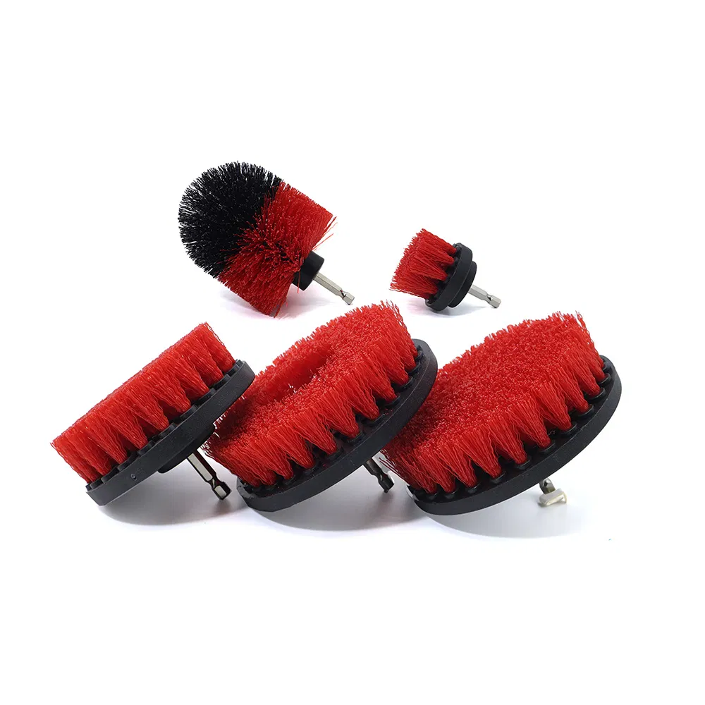 Щетка для мойки авто с дрелью, набор 5 дюймов