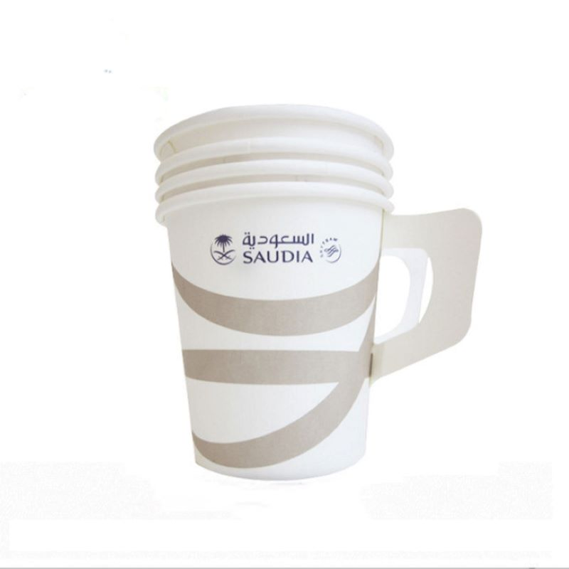 Airline Inflight Raw Materials Black 8 Oz Paper Cups Papers