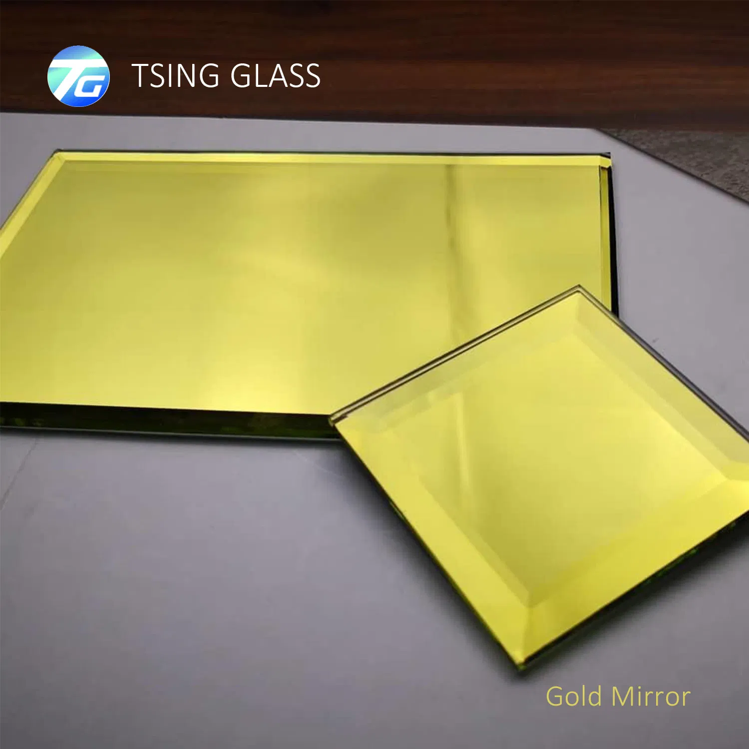 Safety Polished Aluminum/Silver Decoration Mirror for Bathroom Shower Room Wall