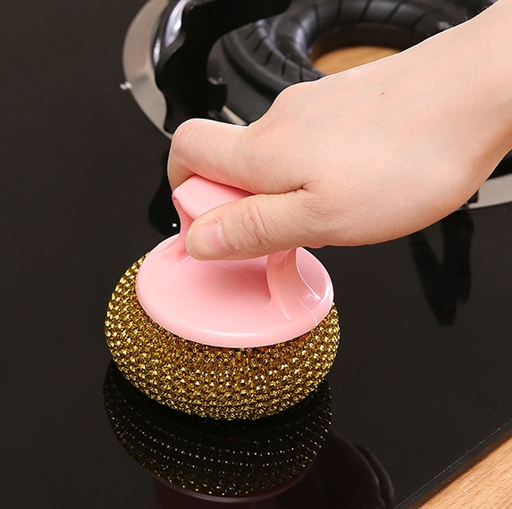 Eco-Friendly Oil-Free Cleaning Ball Brush for Home Use