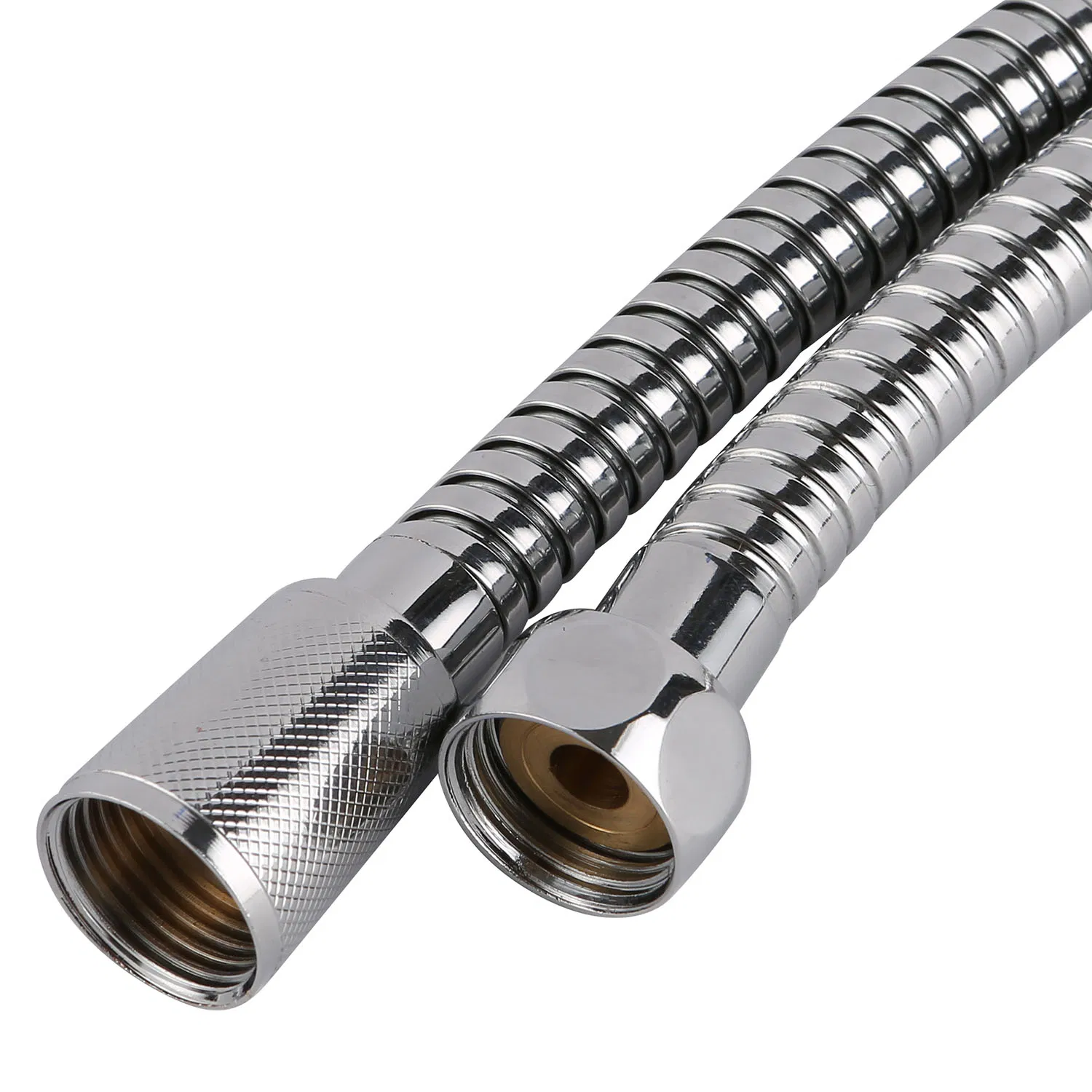 High Pressure Bathroom Accessories Chromed Shower Hose