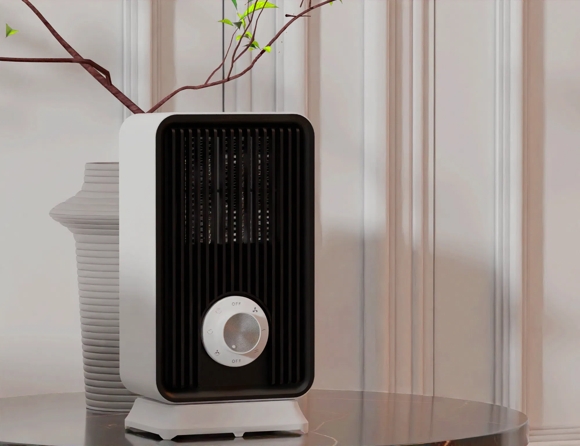 Compact Patio Heater with Intelligent Control and Energy-Saving Technology