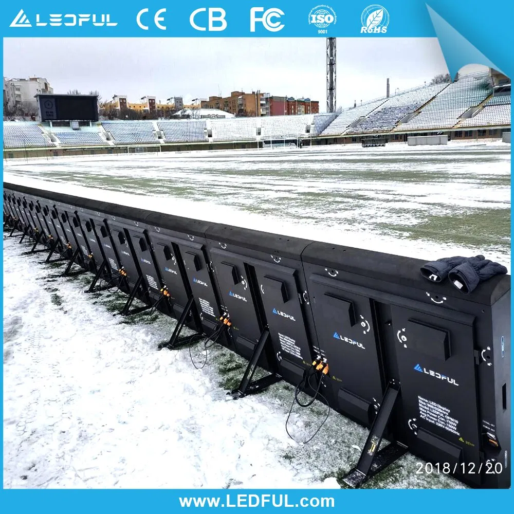 High Brightness Advertising Stadium P4 P5 P6 P8 P10 mm Full Color Screen Waterproof Indoor Outdoor LED Display