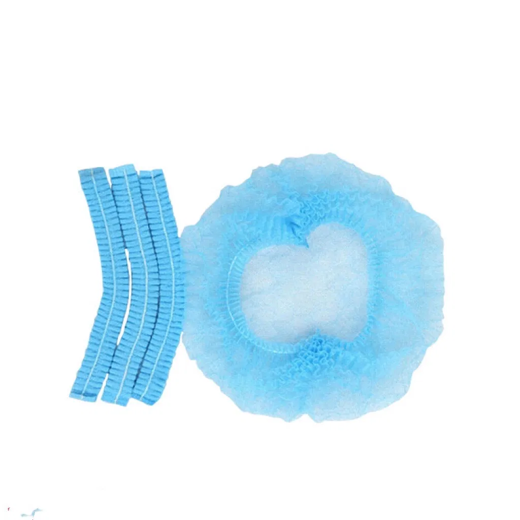 Disposable Bouffant Caps, Hair Covers, Hair Nets, Non-Woven, Bag of 100