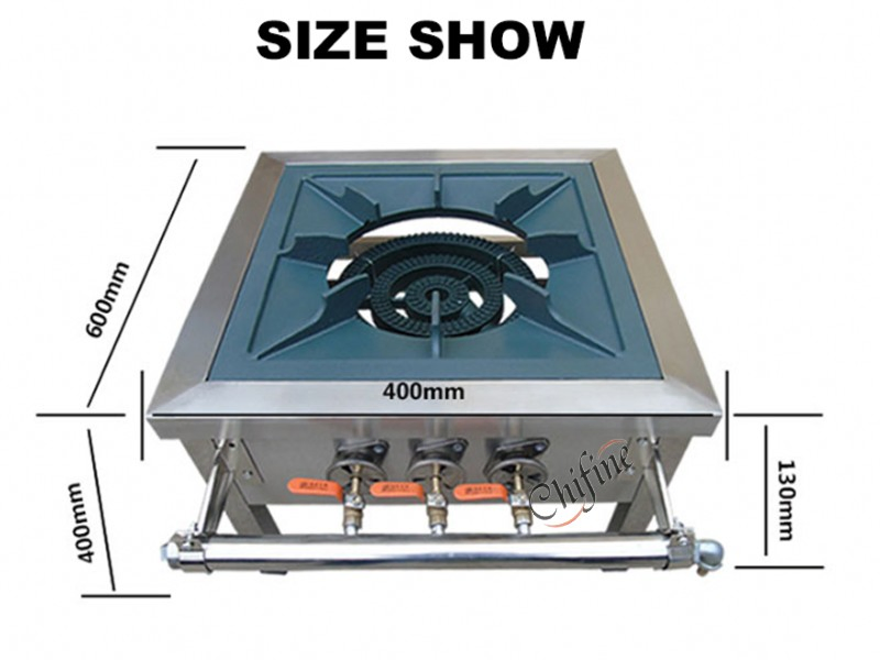 Multifunctional Free Standing Cooking Range Cooker Stainless Steel Gas Stove