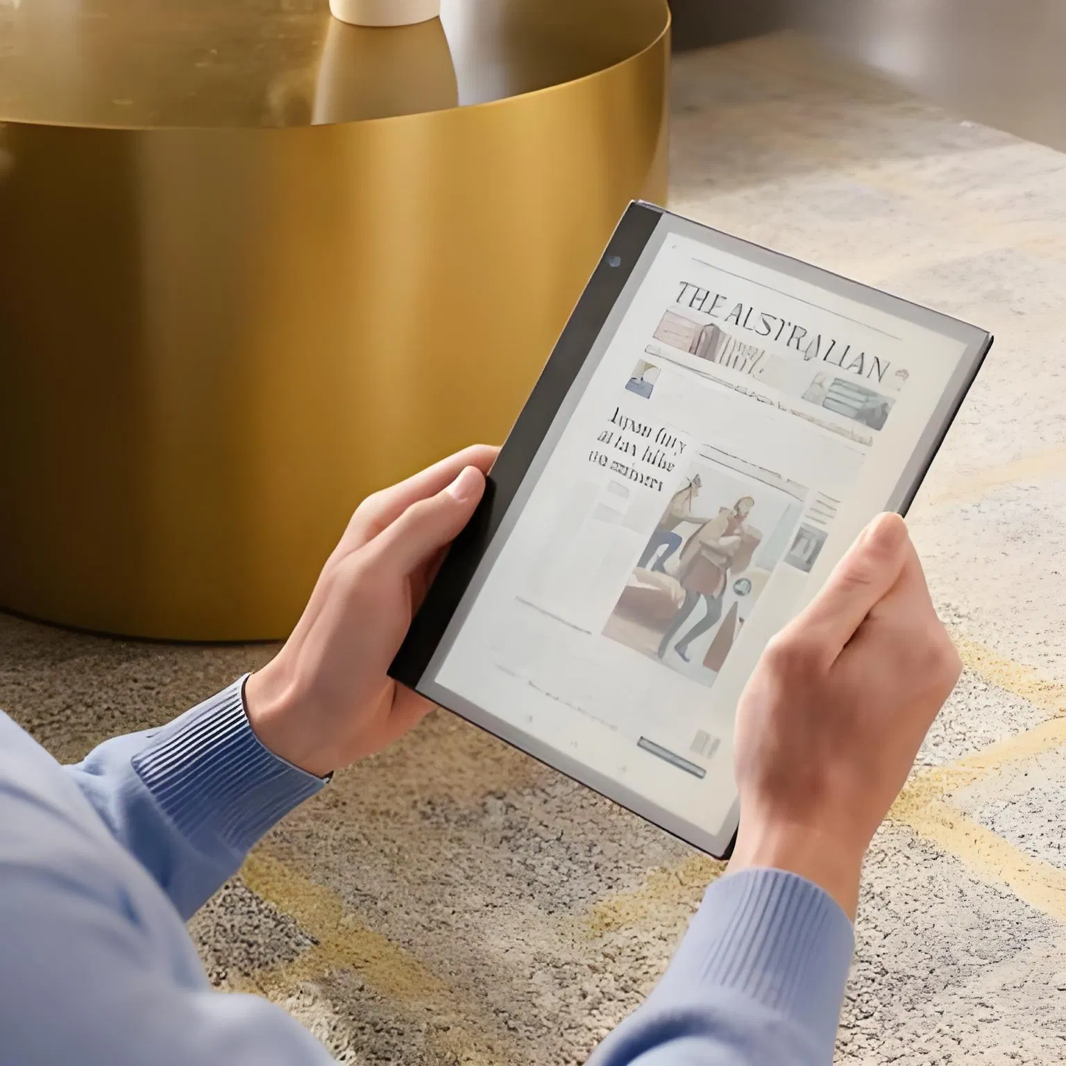 Lightweight and Thin Body Android Touch Reader Digital Ebook for School Use