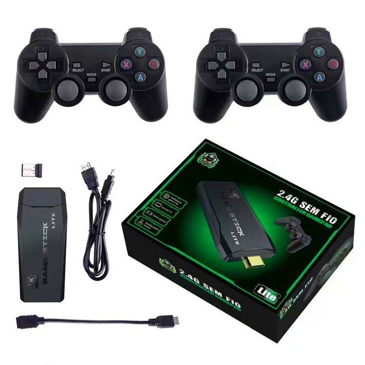 Мини-ретро консоль M8 Game Stick Lite с геймпадом, 20000+ игр