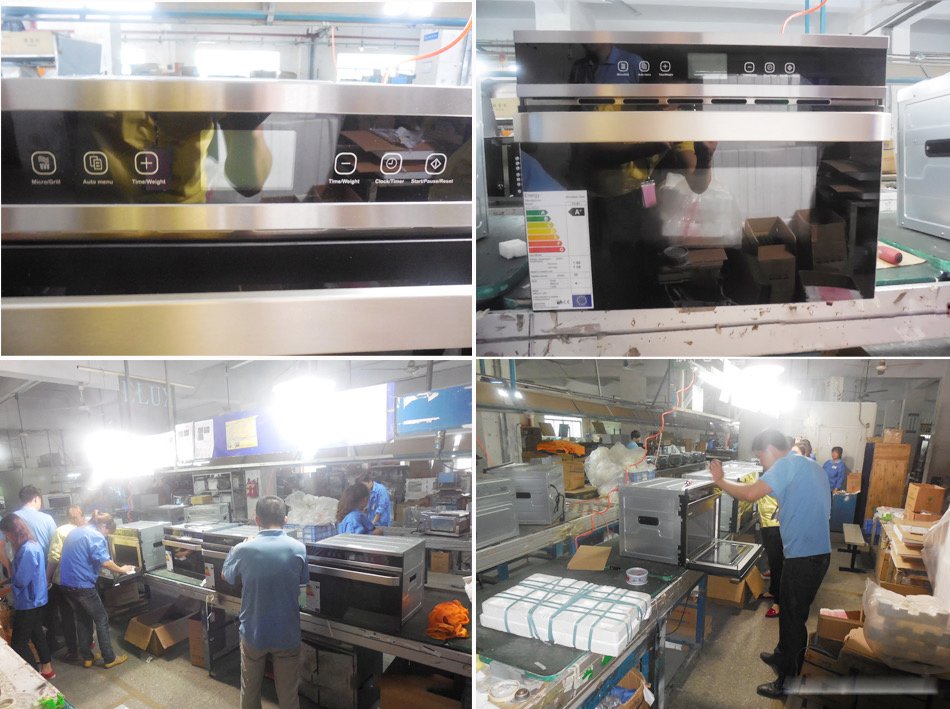 Smeta 34L Home Built in Microwave Oven with Grill Convection