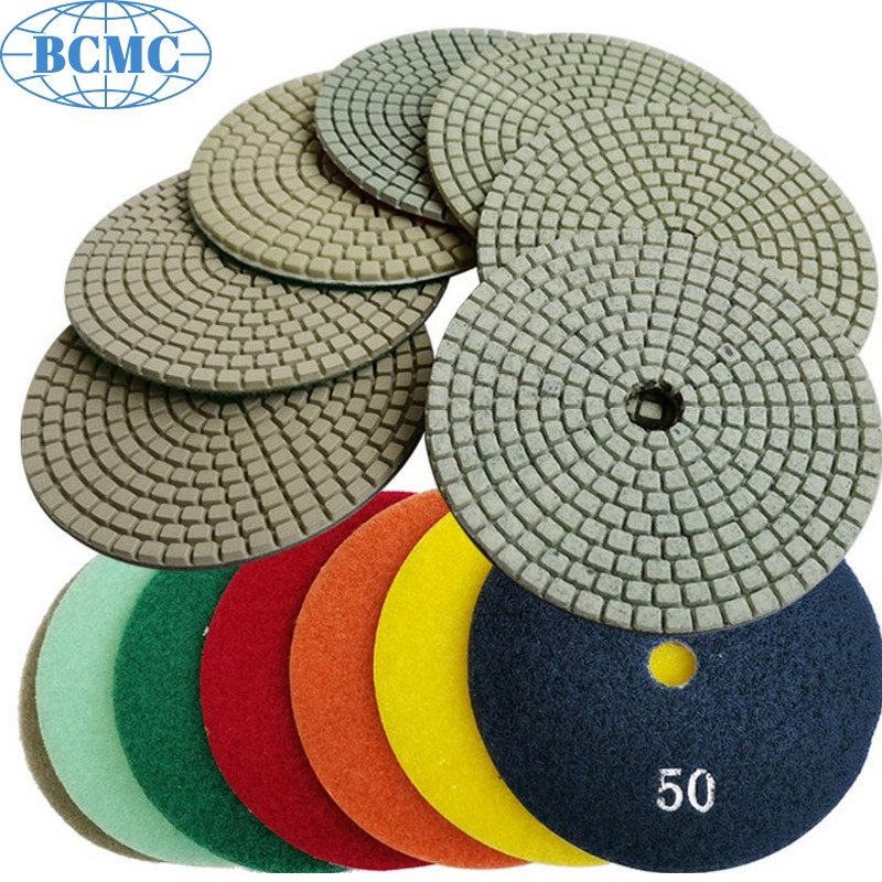 Premium 4-Inch Wet Diamond Polishing Pads for Marble