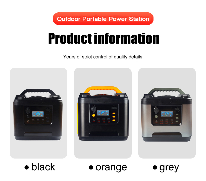 BMS Control Multiple Protections 1200W Rechargeable Portable Mobile Portable Mobile Power Bank