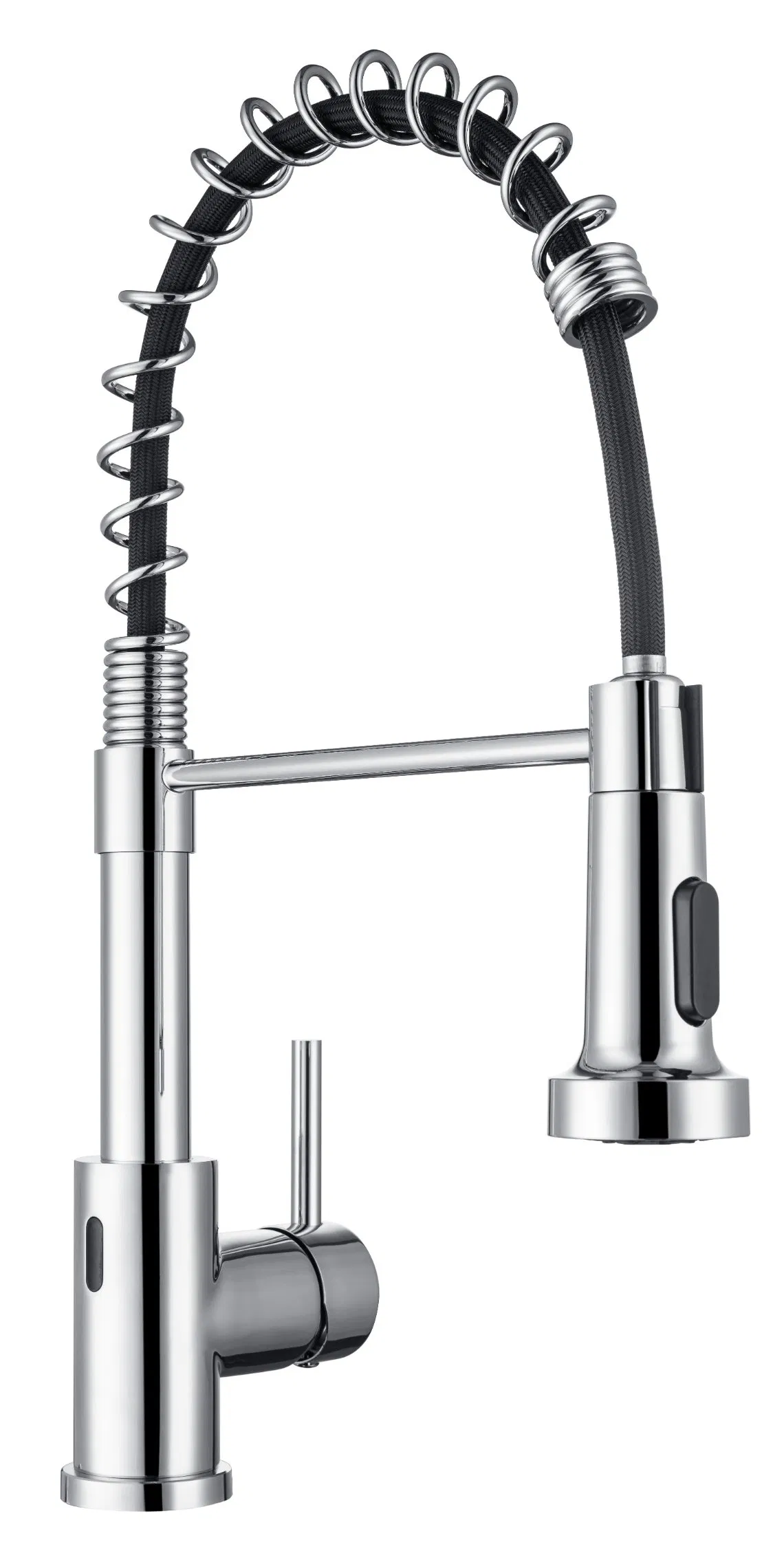 Brushed Gold Kitchen Faucet Single Handle Mixer 360 Rotation Kitchen Accessories