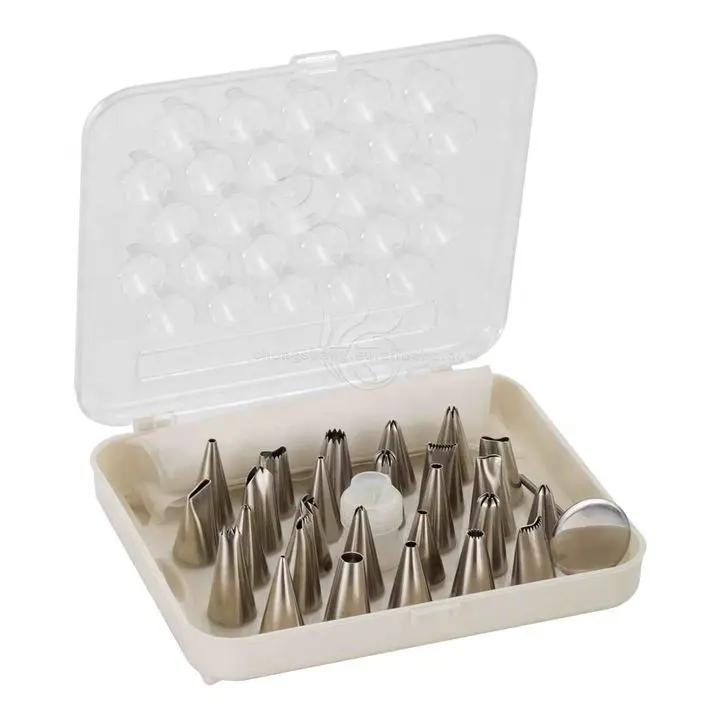 52-Piece DIY Icing Tips Nozzles Cookie Cake Decorating Tool Set